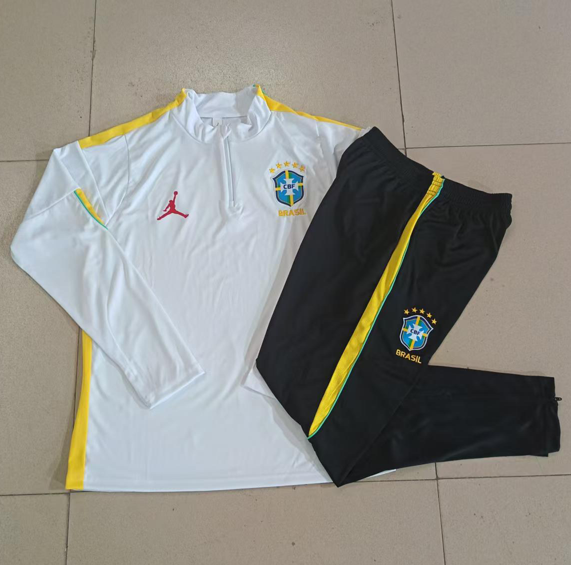 Brazil Kids Training Suit 26/27 | Soc Jersey - Premium Football Jersey