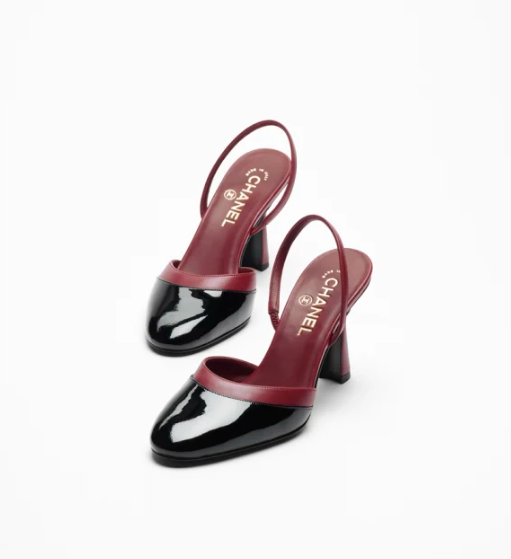 Chanel Leather Slingback