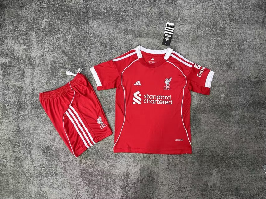 Kids Kit LVP  25/26 Home Red