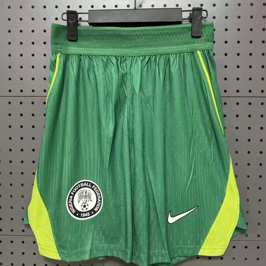Player Version 2026 Nigeria Home Shorts S-2XL - musan