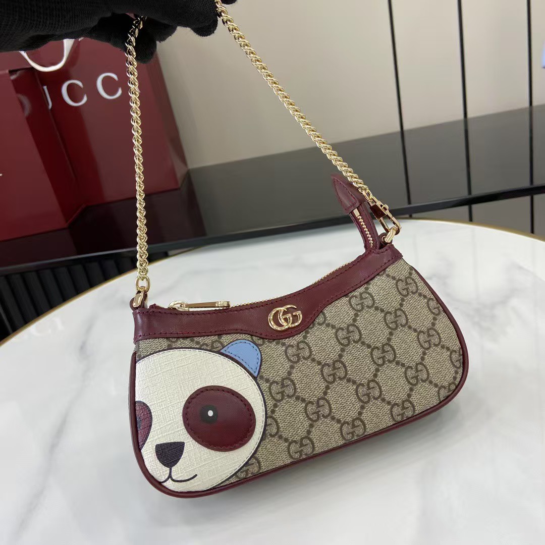 GUCCI mini bag with panda detail Bag