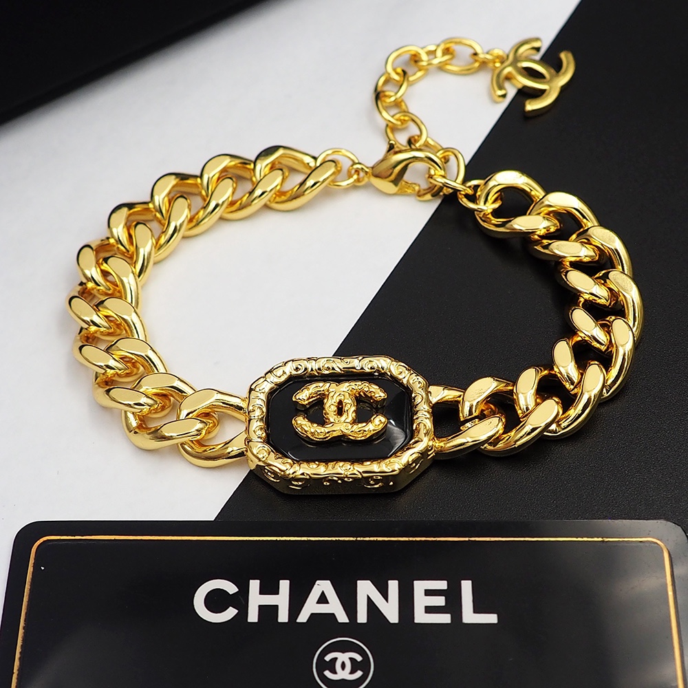 Chanel Fashion Brass gold Bracelet