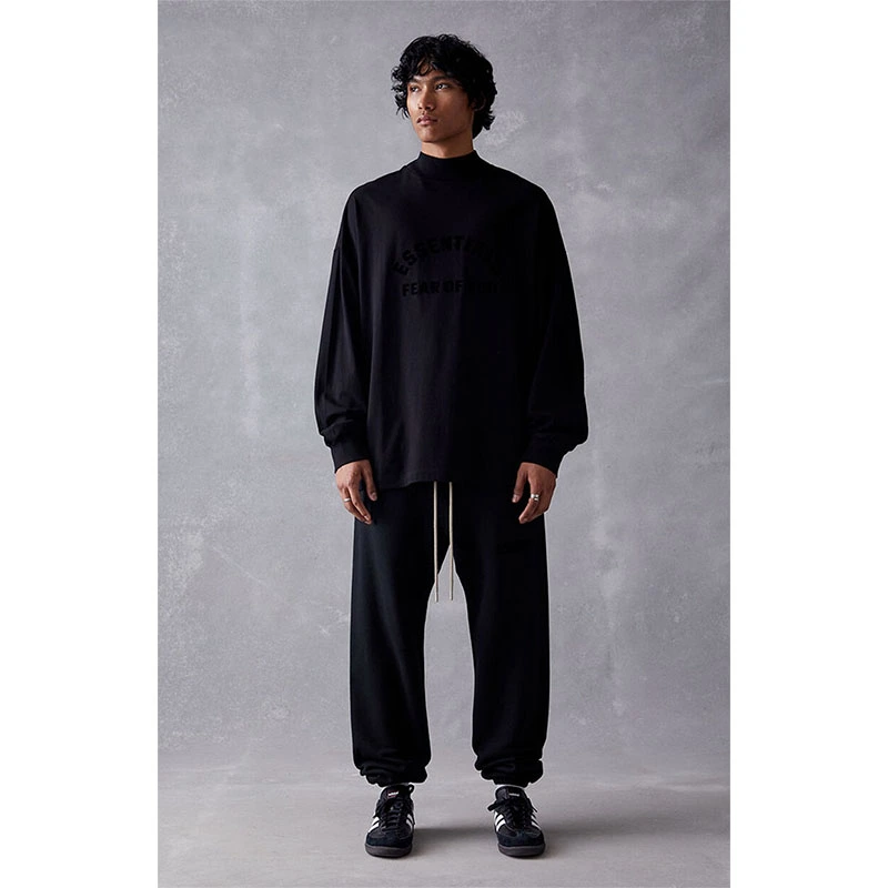 SS23 Black Core Collection Essentials LShirt (Front Silicon L-shirt)