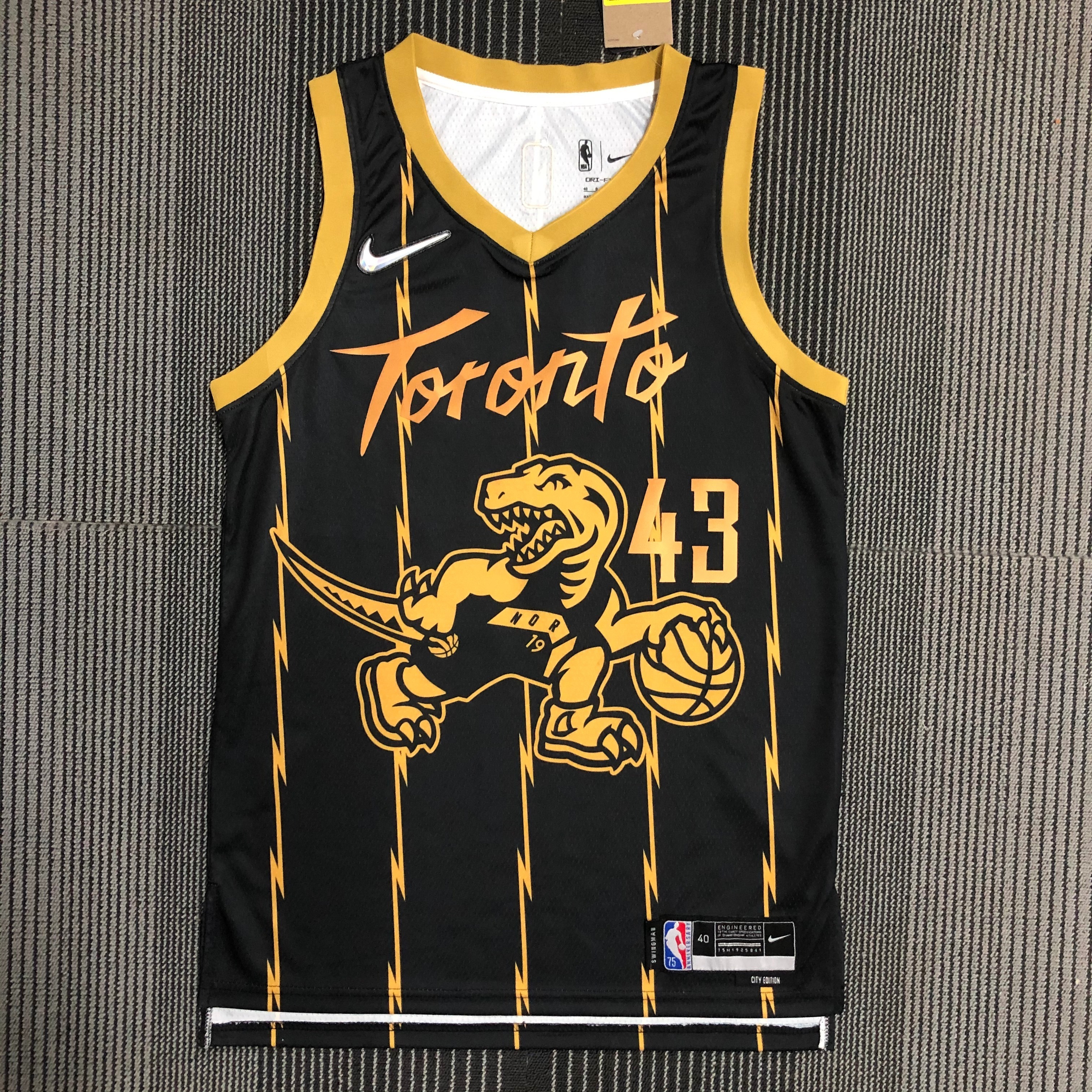 22 Season Toronto Raptors City Version  No.43 Siakam