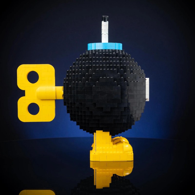 1393Pcs Super Mario MOC Bob-Omb