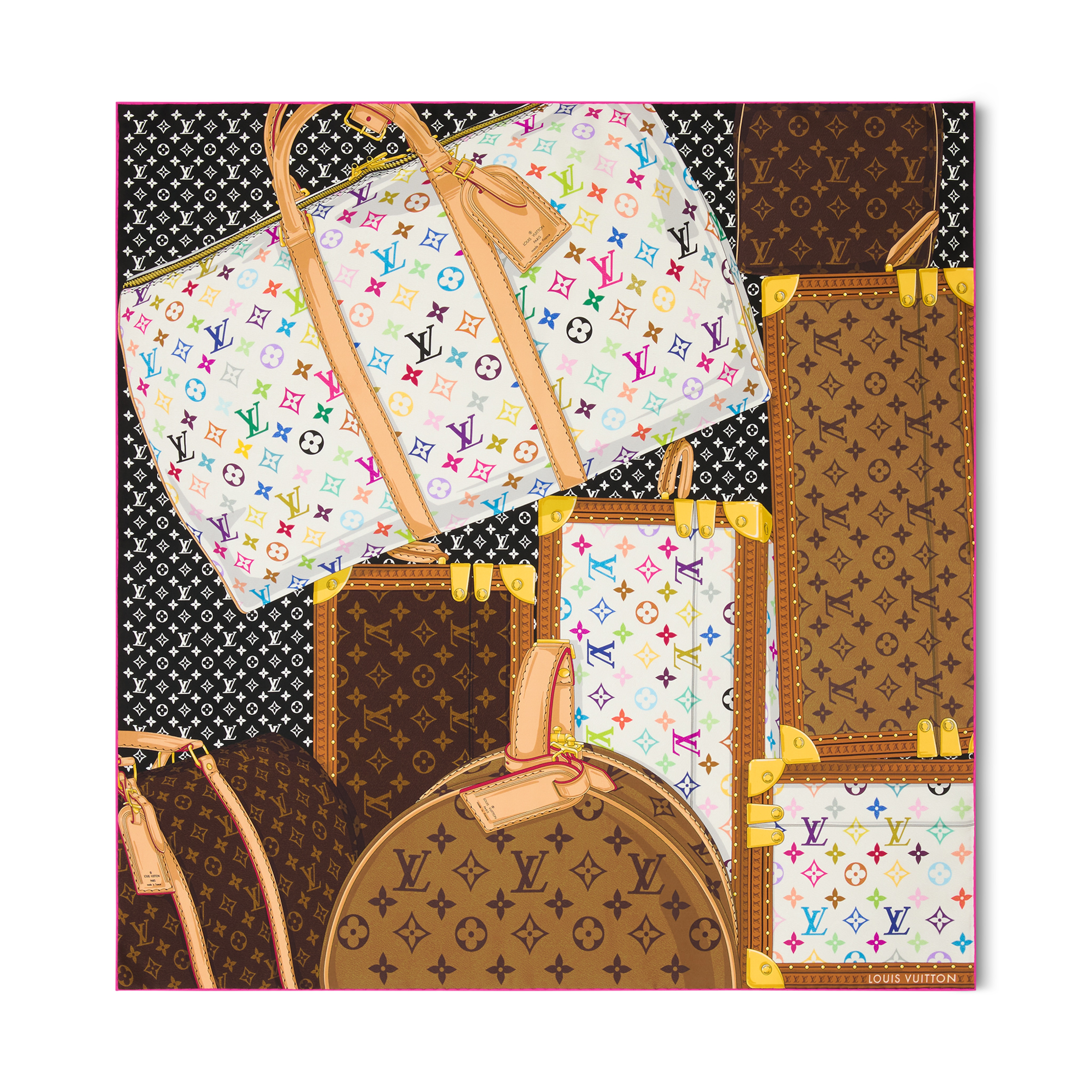 LV × TM カレ90･モノグラム マルチカラー コレクター