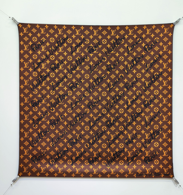 LV Louis Vuitton Silk Square 90cm