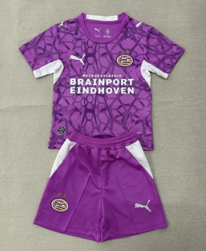 Kids PSV Eindhoven Goalkeeper Suit 26/27