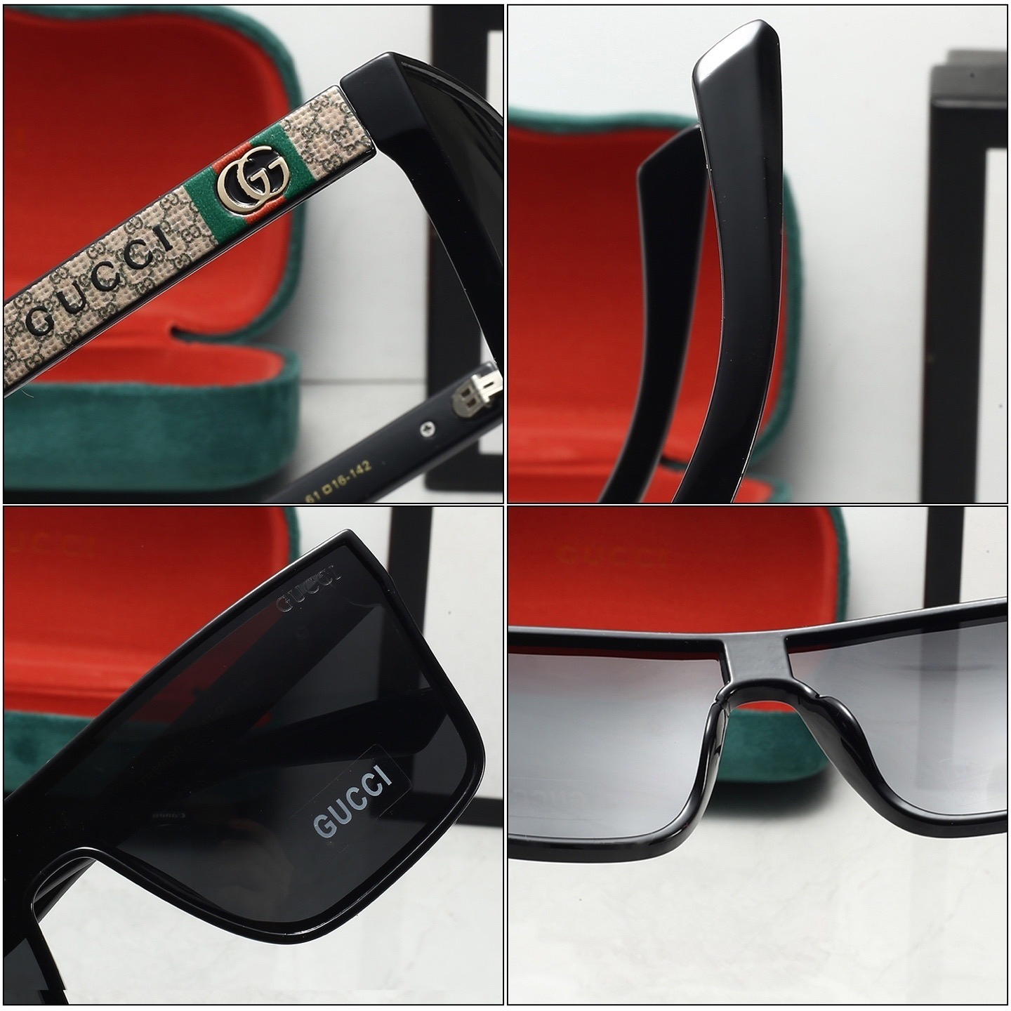 Gucci Shield Aviator Sunglasses Top quality - KAIROO