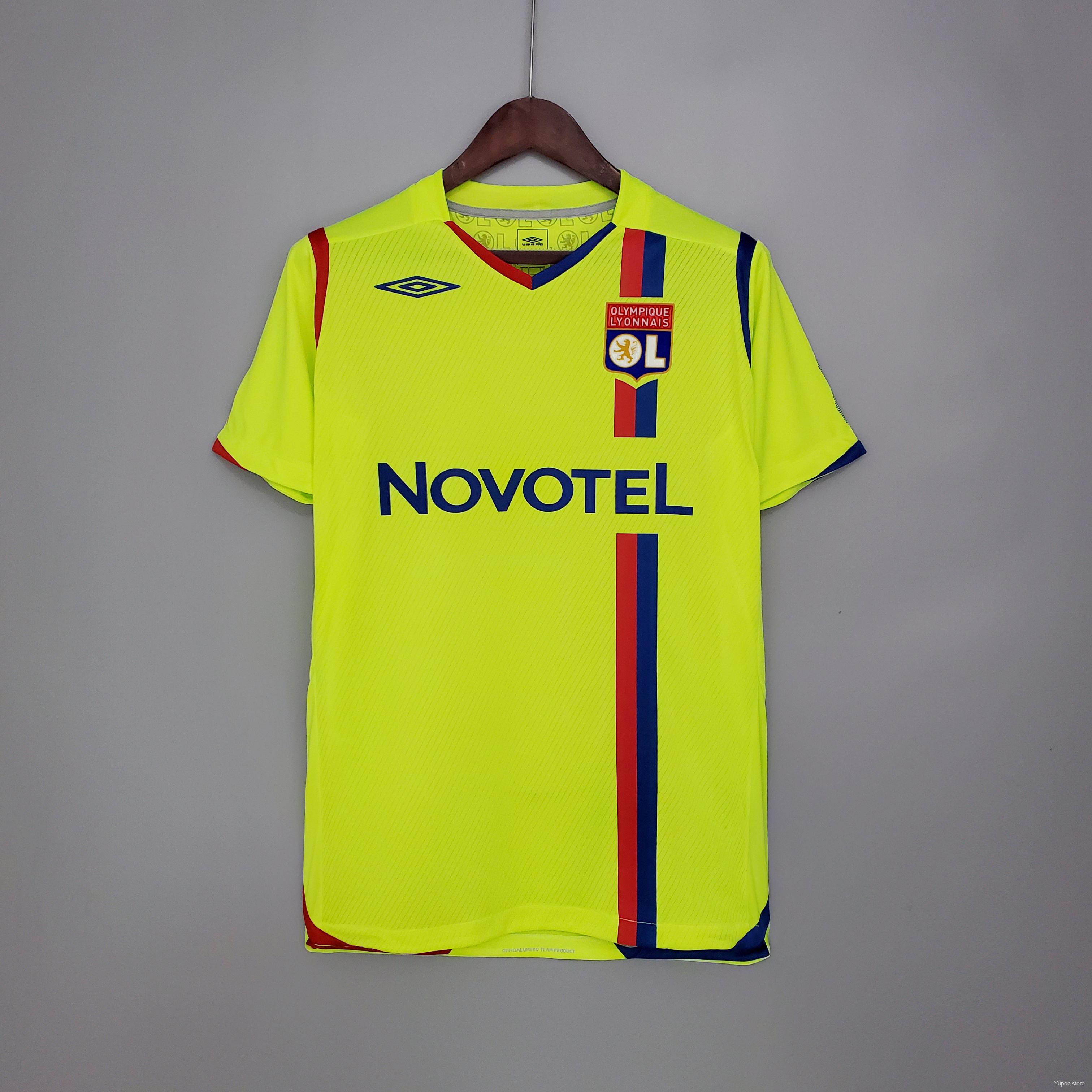 Retro Olympique Lyonnais 08/09 Green Soccer