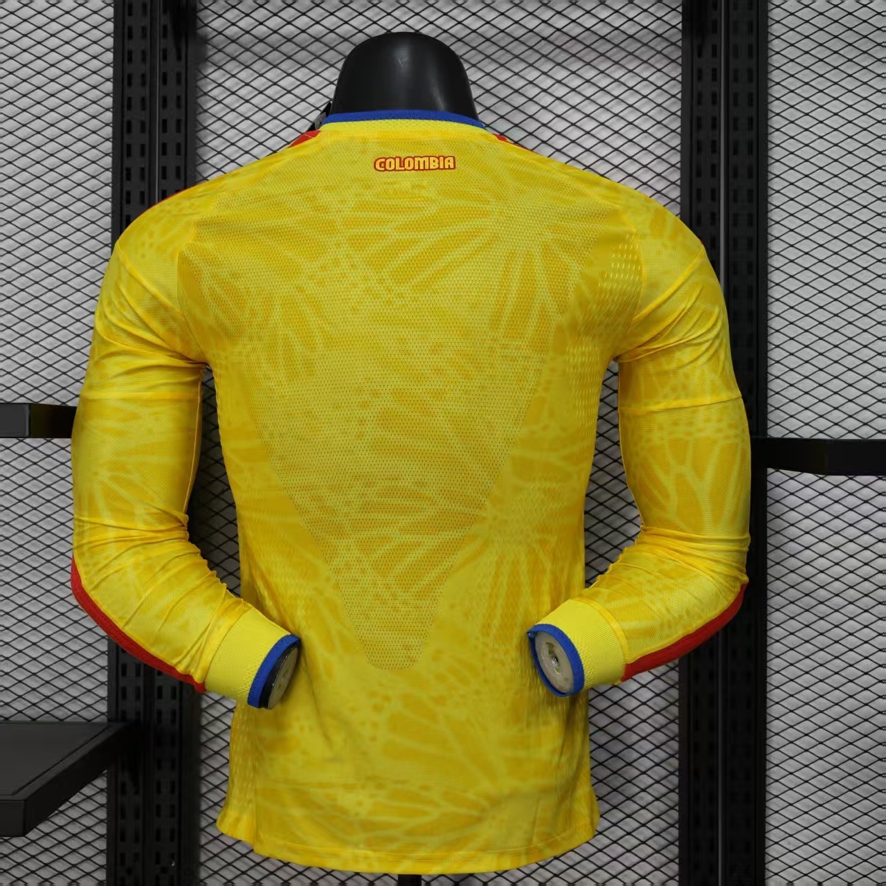 Player Version 2026 World Cup Colombia Home Jersey Long Sleeves S-XXL