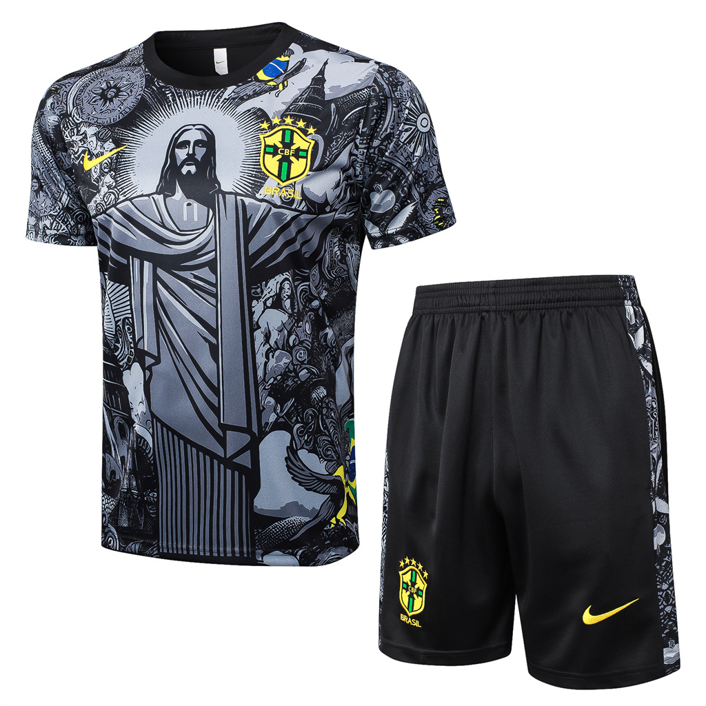 Brazil Training Short sleeve Suit 24/25