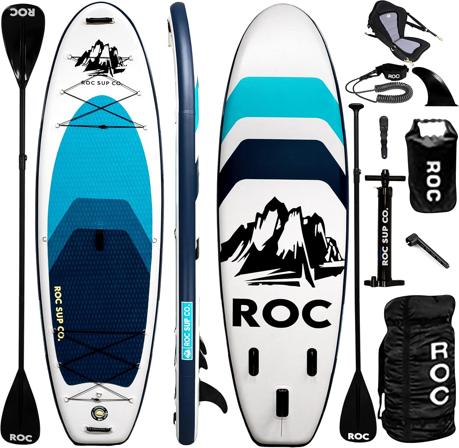 Roc Inflatable Stand Up Paddle Board 10' 6