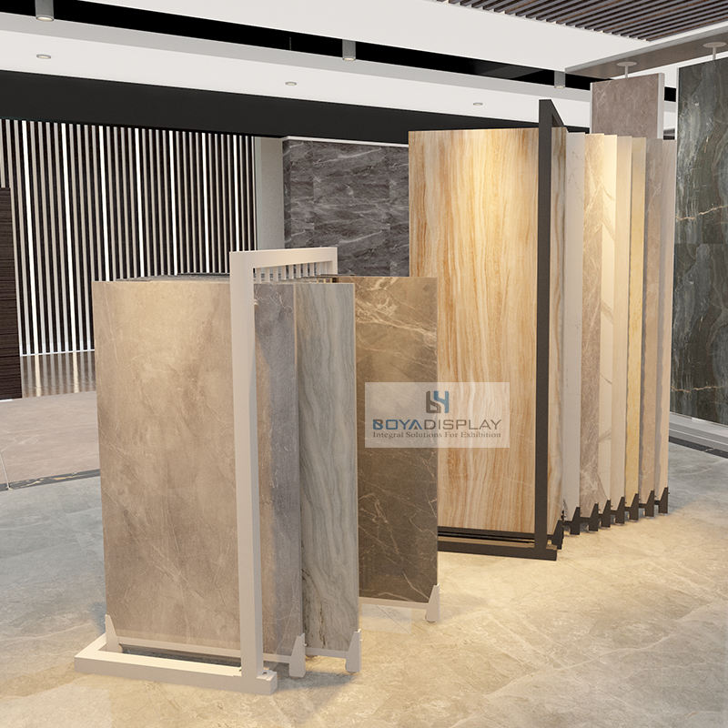 Ceramic Tile Display Rack 24*48 600*1200 60*120 Size Sample Wall Tile Display Stand Tile Holder