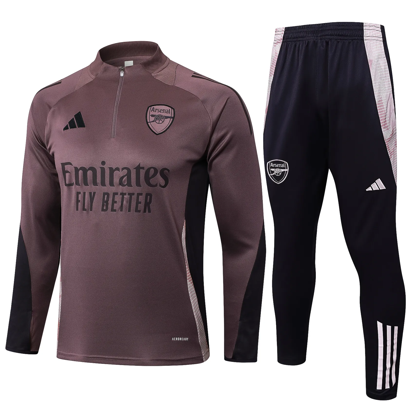 Adult/ Kids Arsenal 2425 half zipper Training Suit B993