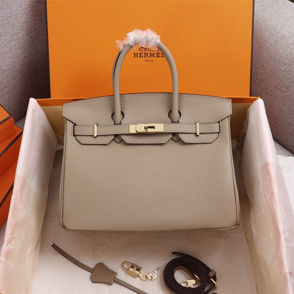 Hermes Birkin Tote Bag Handbag Shoulder Bag 10A Top Quality-Red