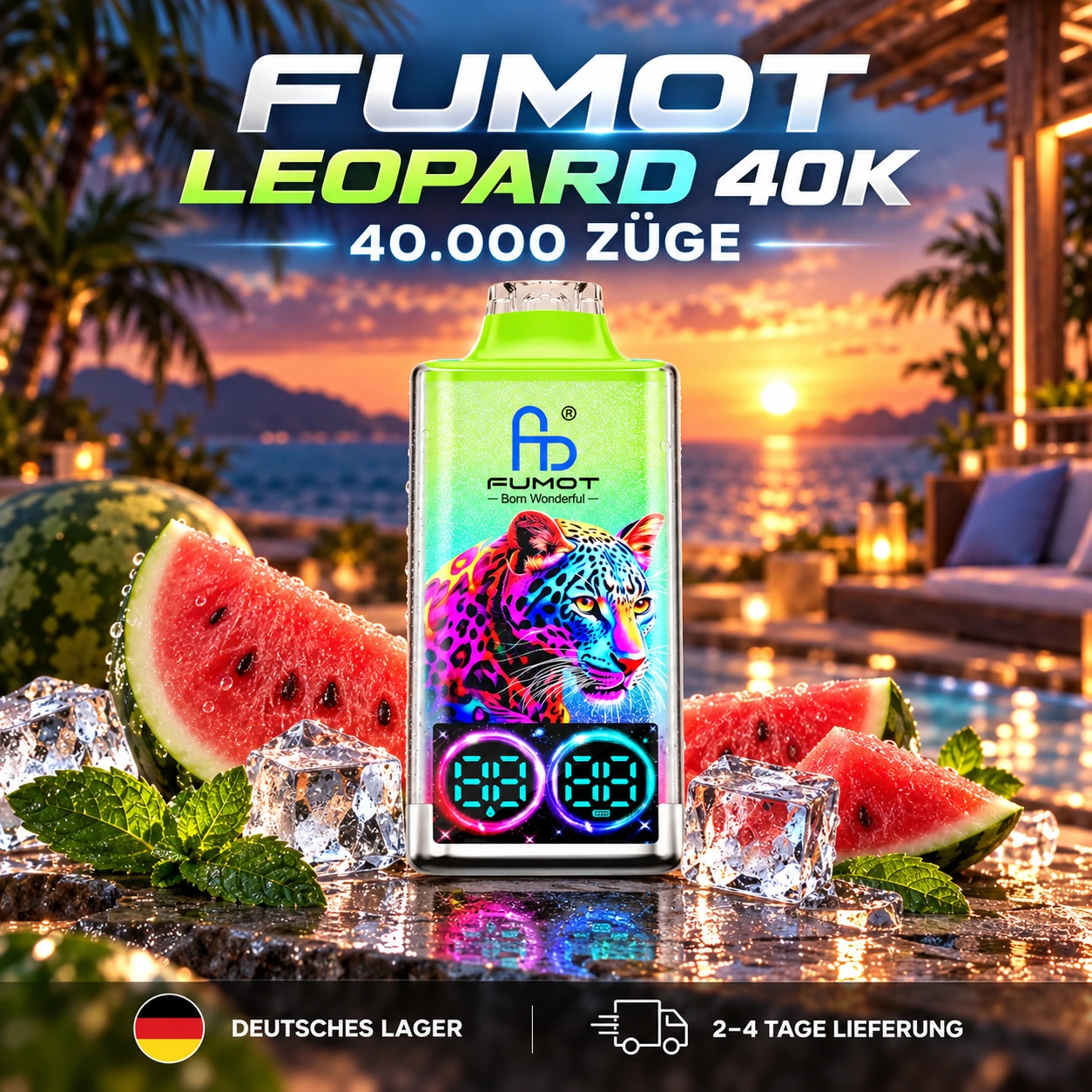 FUMOT Leopard 40K Disposable Vape