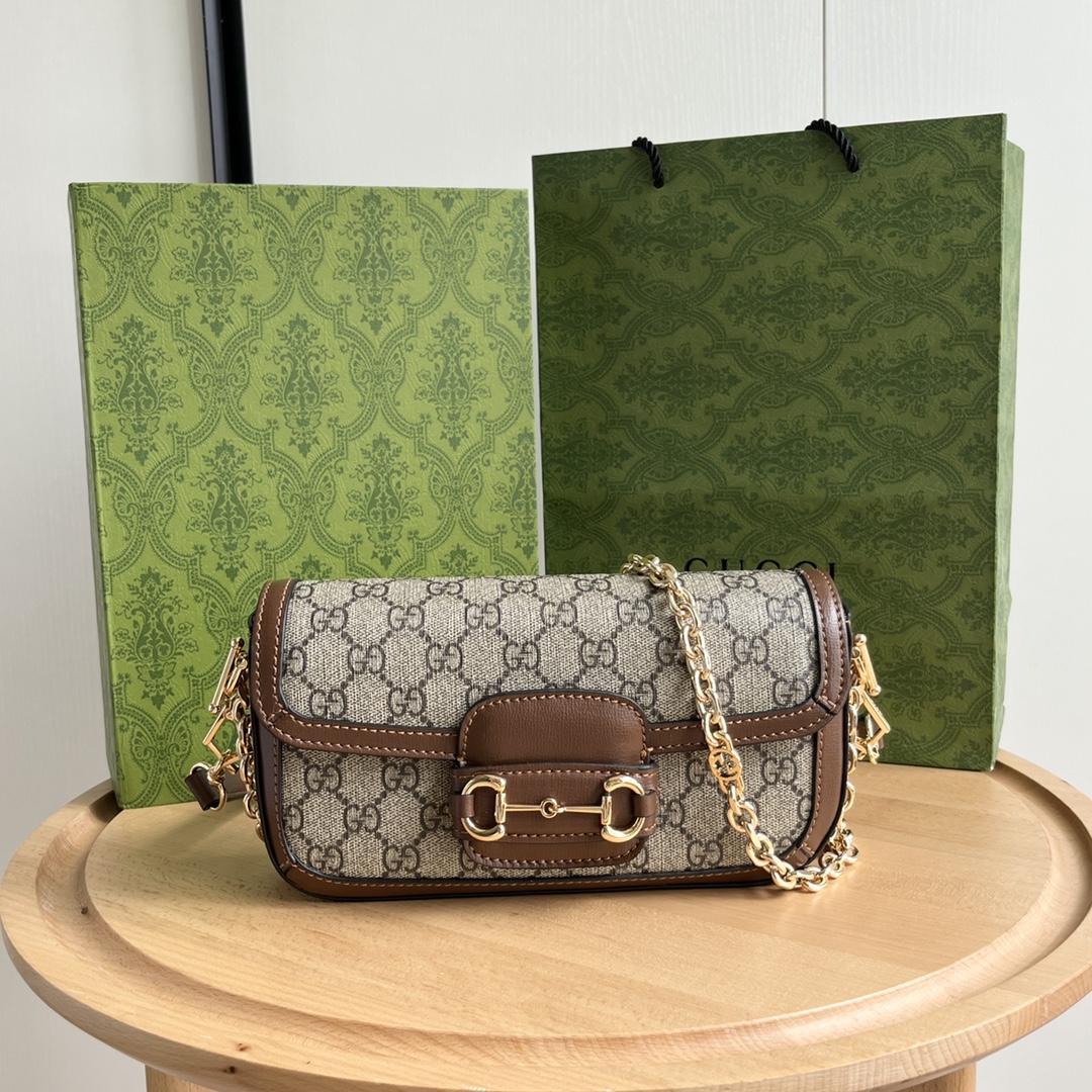 Gucci Horsebit 1955 Baguette Bag