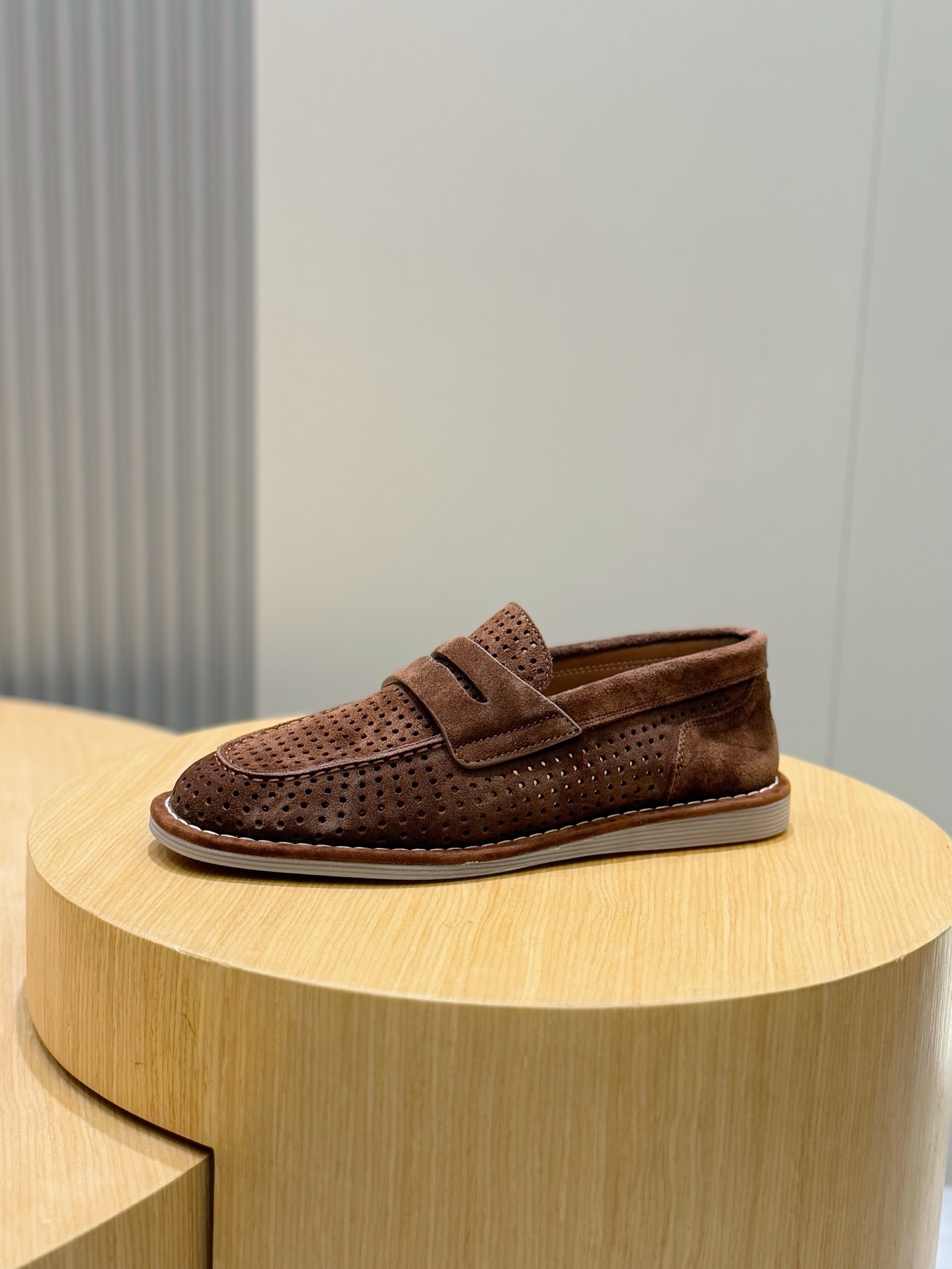 Dolce Gabbana Men's Suede Florio Loafer