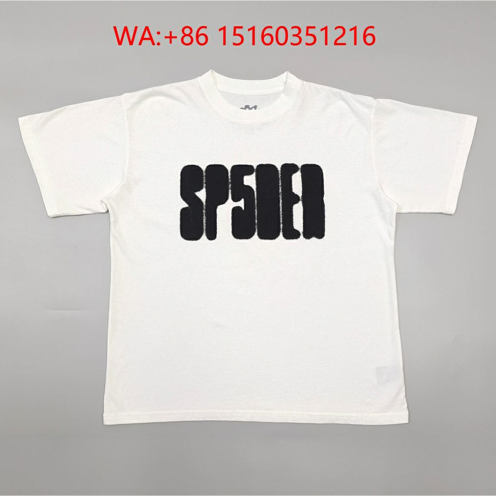 1:1 SP5DER WORLDWIDE T-shirt 01 Collection for men, Streetwear tee