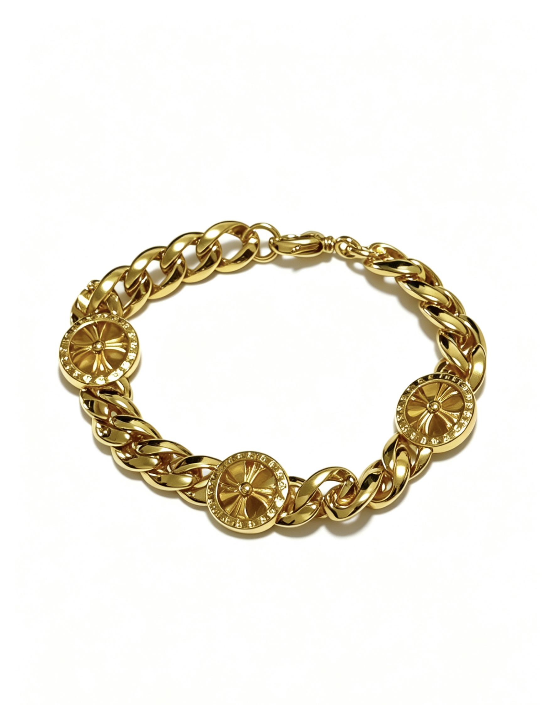 Chrome Hearts Gold Bracelet