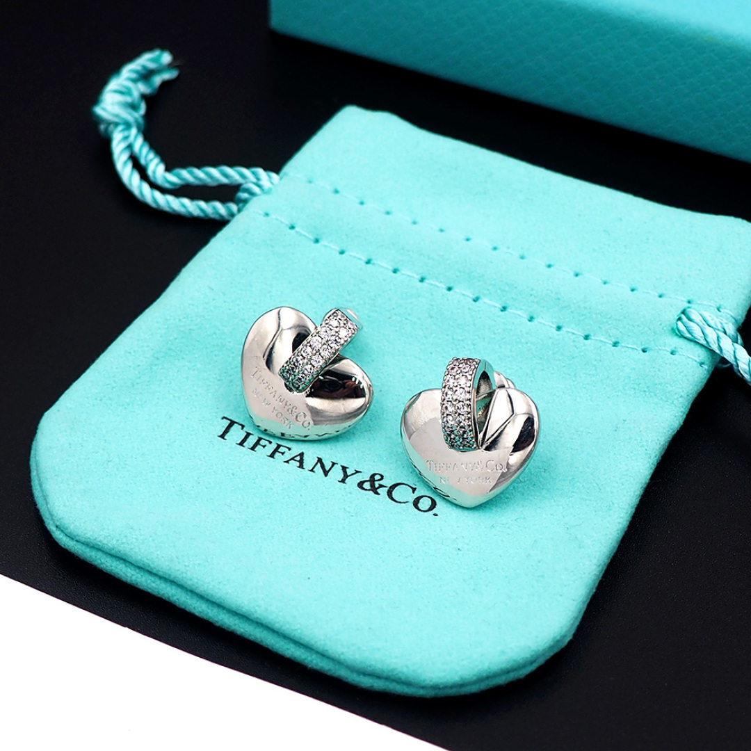 Tiffany  Earrings-Silver