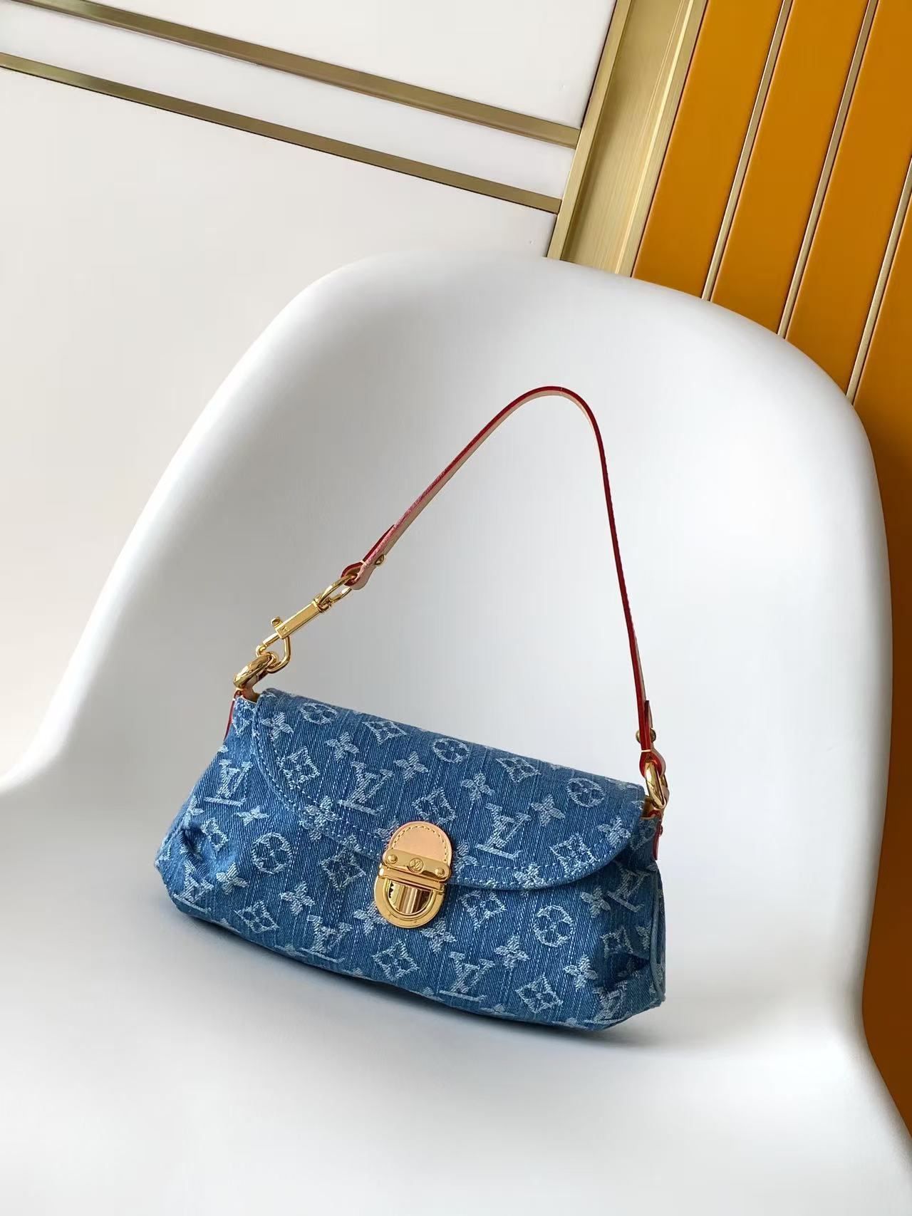 Louis Vuitton LV Denim Hobo Bag