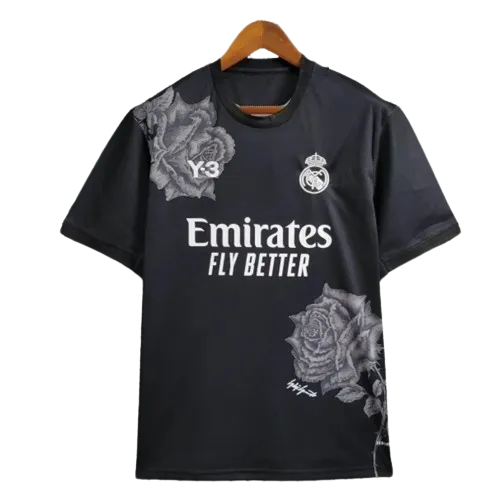 23-24 Real Madrid Y-3 Fourth Jersey Black