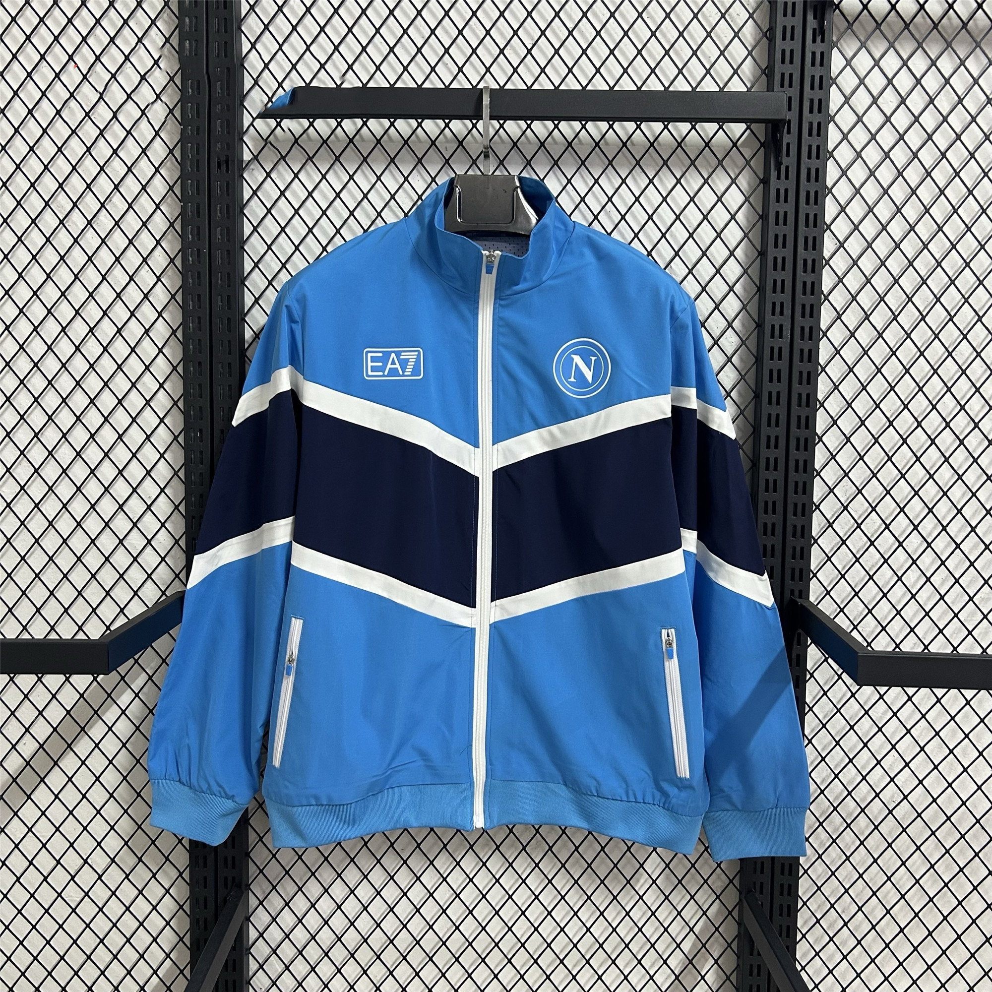Napoli Training Windbreaker 2025 | Soc Jersey - Premium Football Jersey