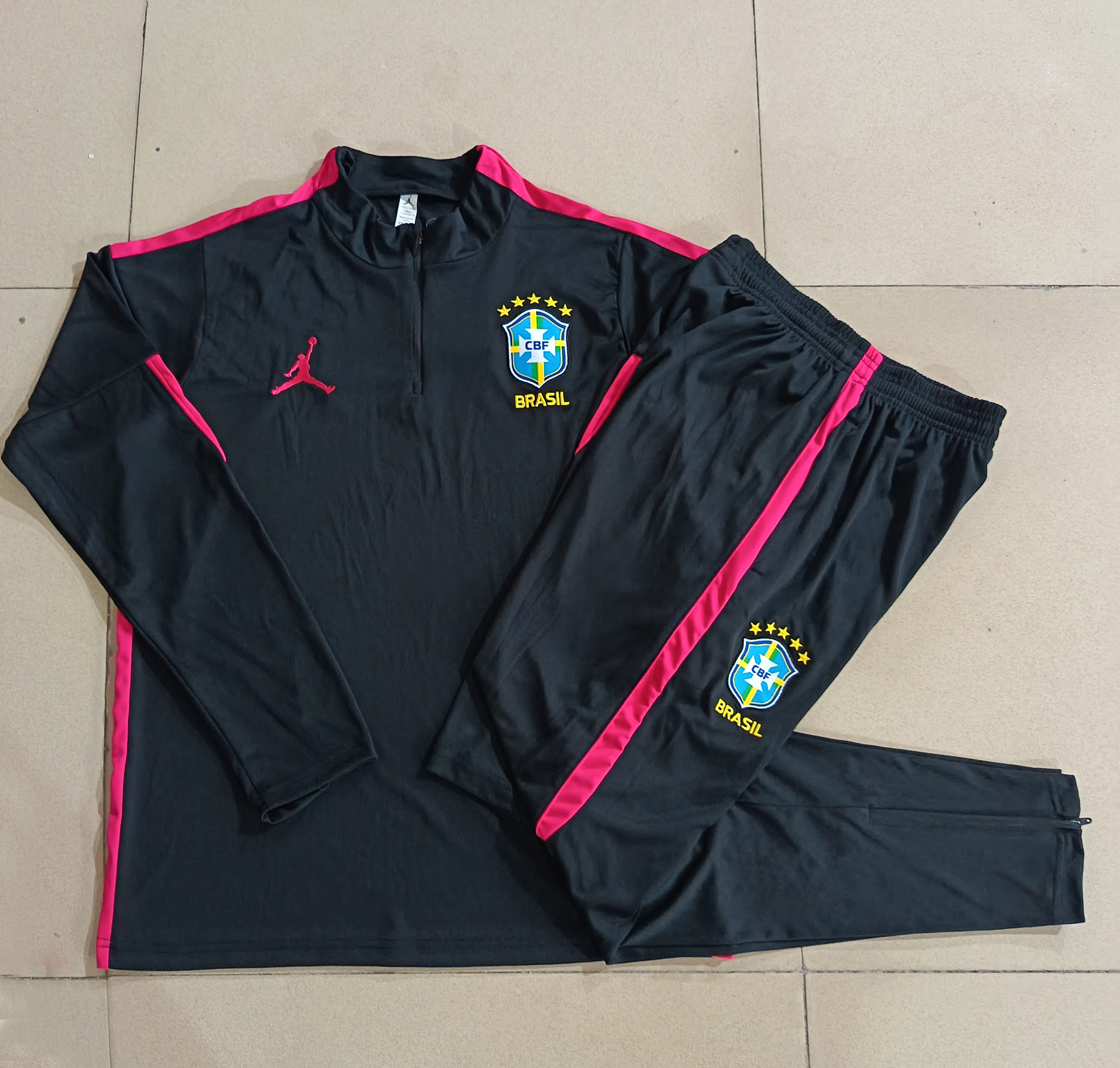 Brazil Kids Training Suit 26/27 | Soc Jersey - Premium Football Jersey