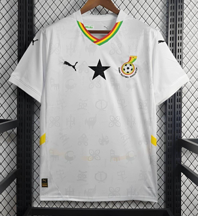 24/25 Ghana Home Jersey S-2XL