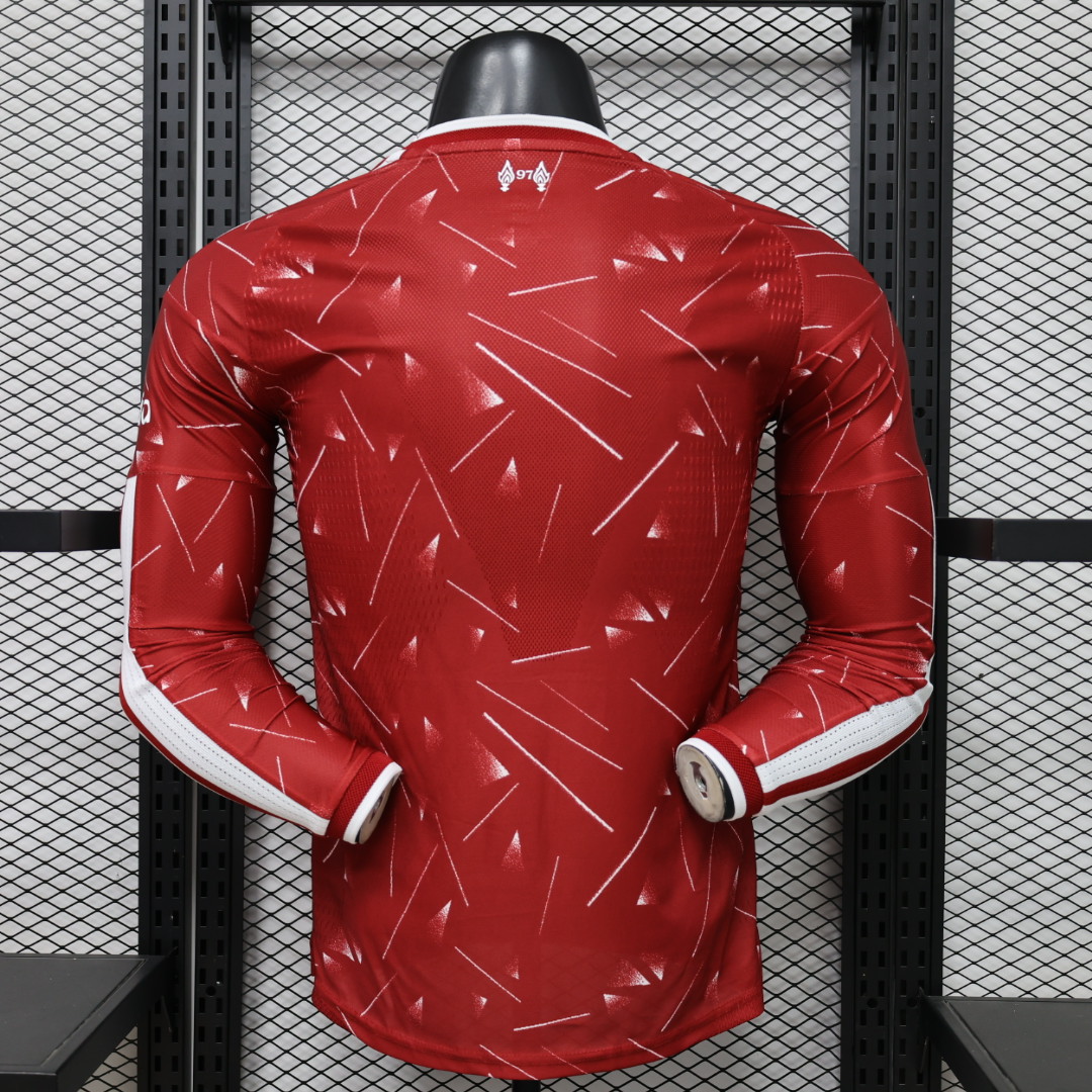 Liverpool Home long sleeves Jersey Player Version 26/27 | Soc Jersey - Premium Football Jersey