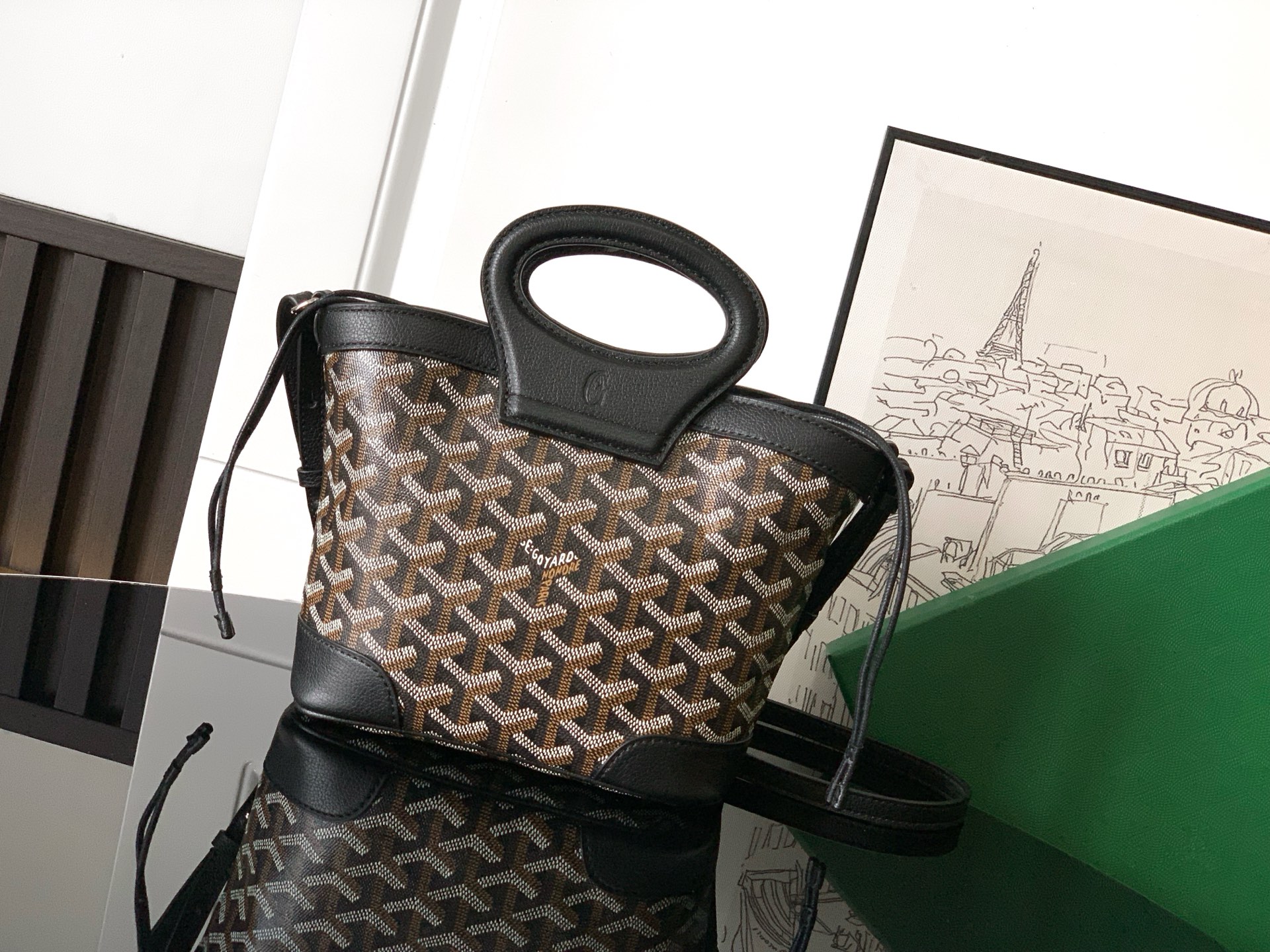 Goyard Bag Beluga Goyardine 8070