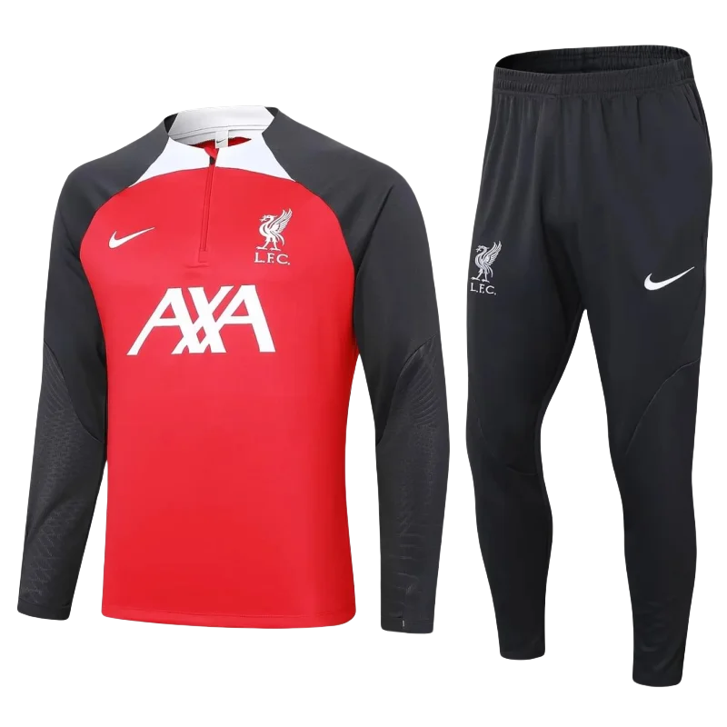 2024/2025 Liverpool Half-Pull Training Suit Red Football Shirt