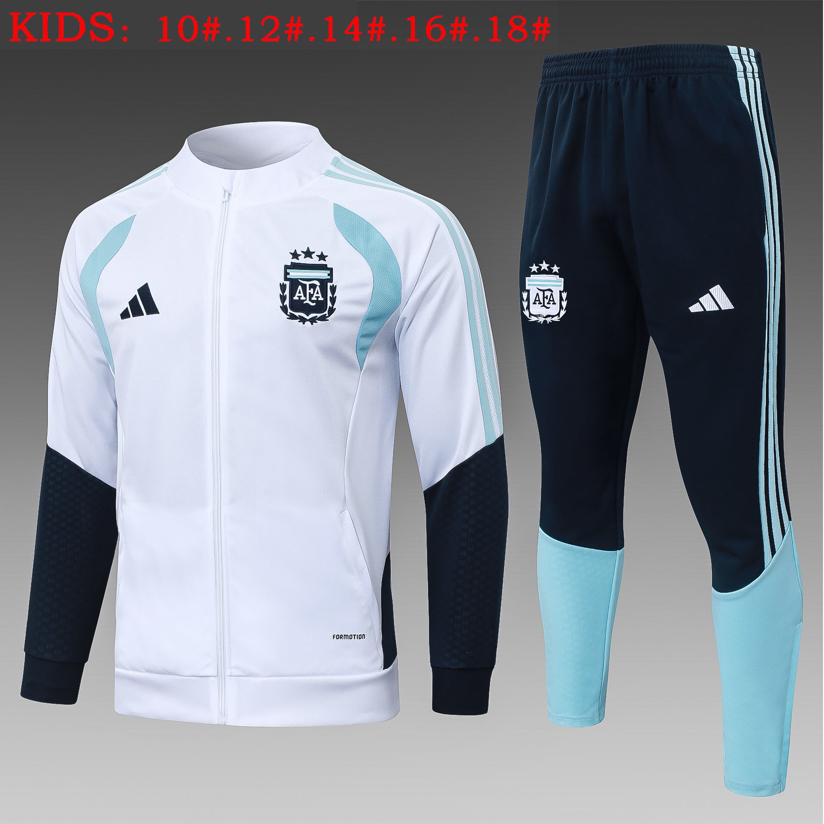 Argentina Kids Training Suit 26/27 | Soc Jersey - Premium Football Jersey