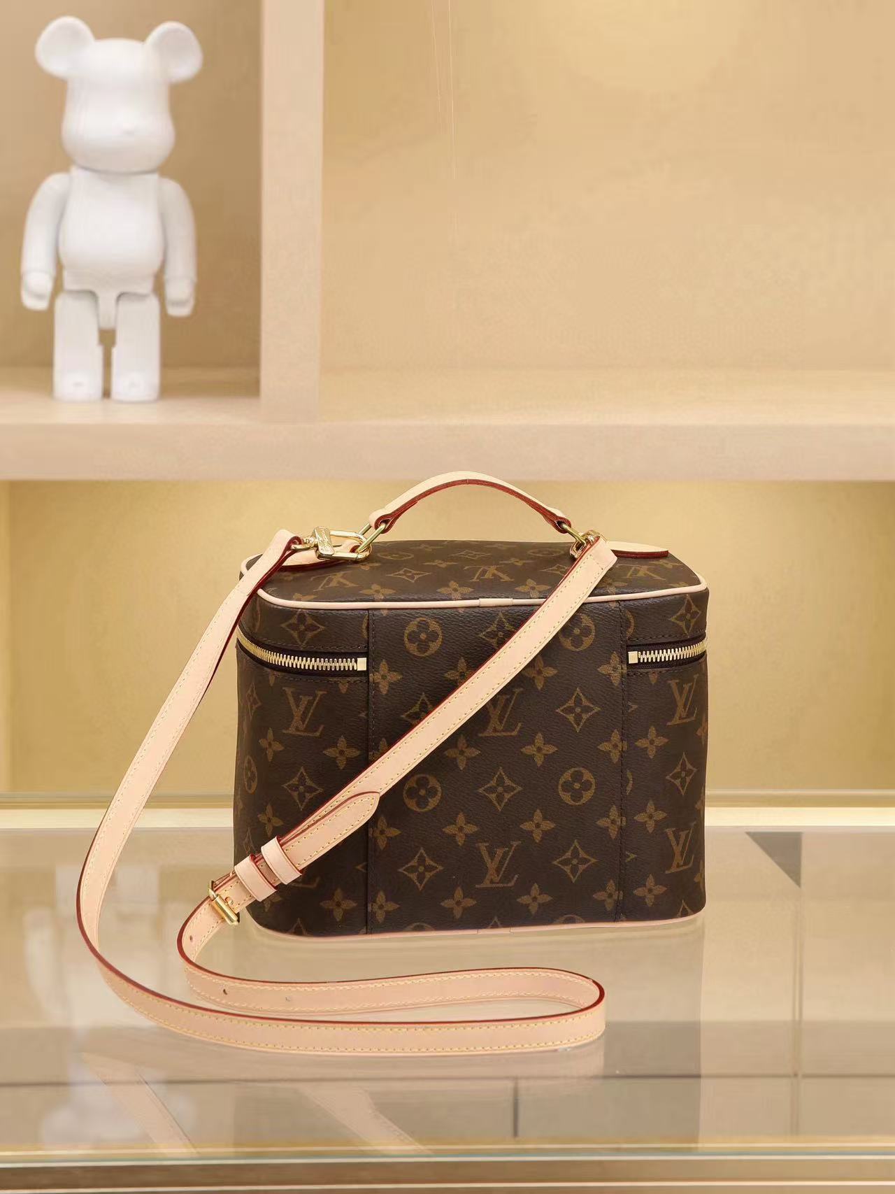 Louis Vuitton LV Nice Mini Toiletry Pouch M44495