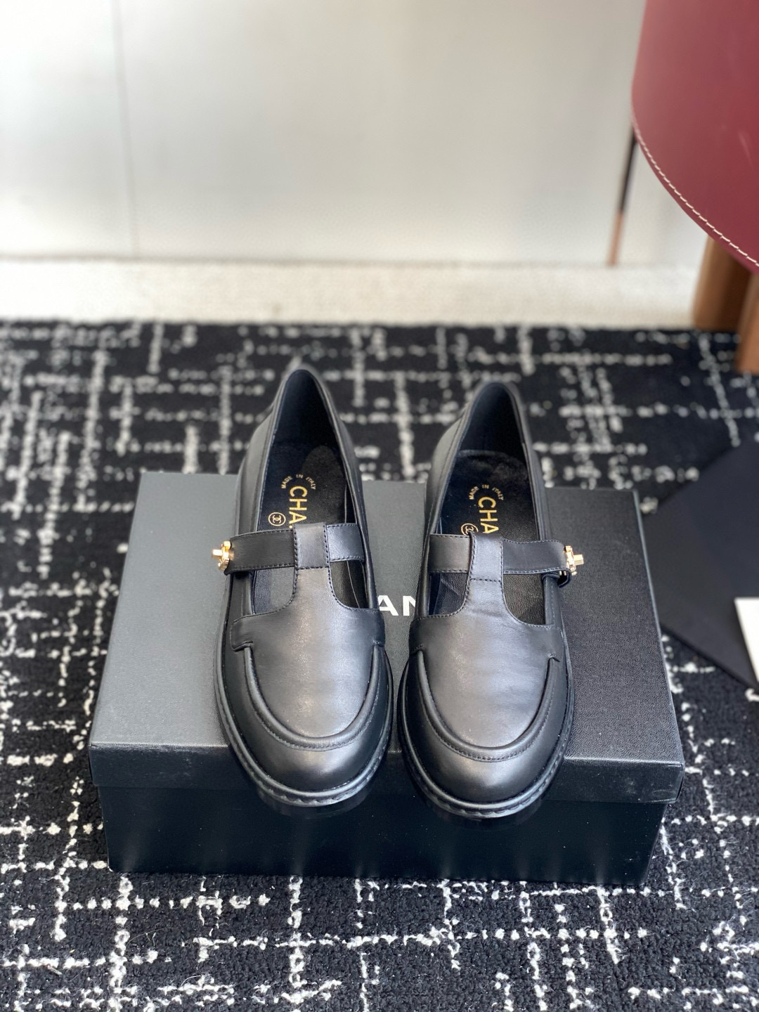 Chanel Leather Loafers