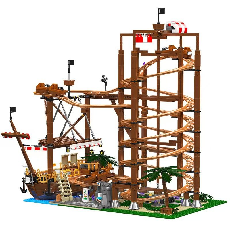 MOULD KING 11013 – Double Helix Roller Coaster