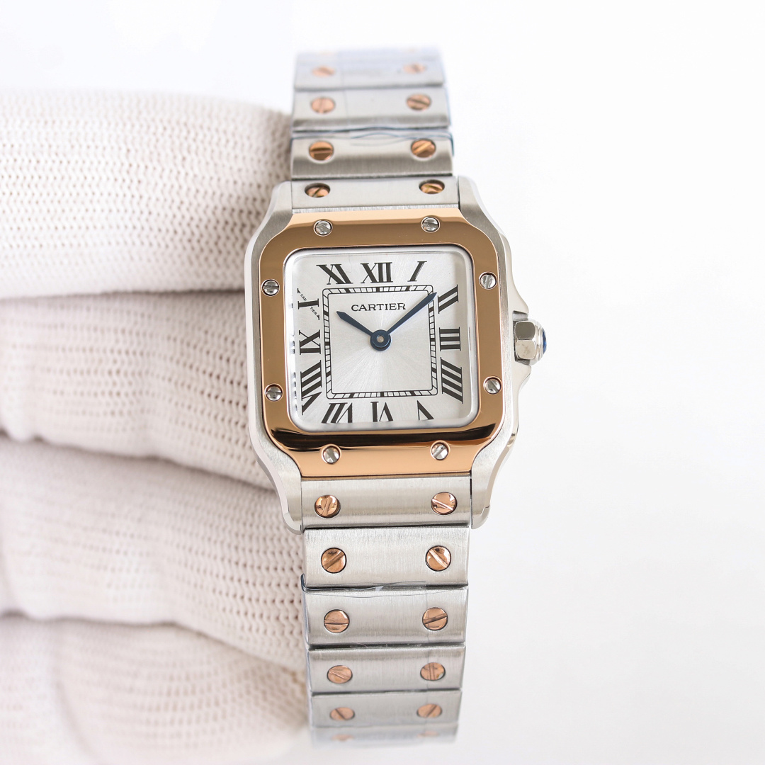 Cartier Small Santos de Cartier Quarts Watch