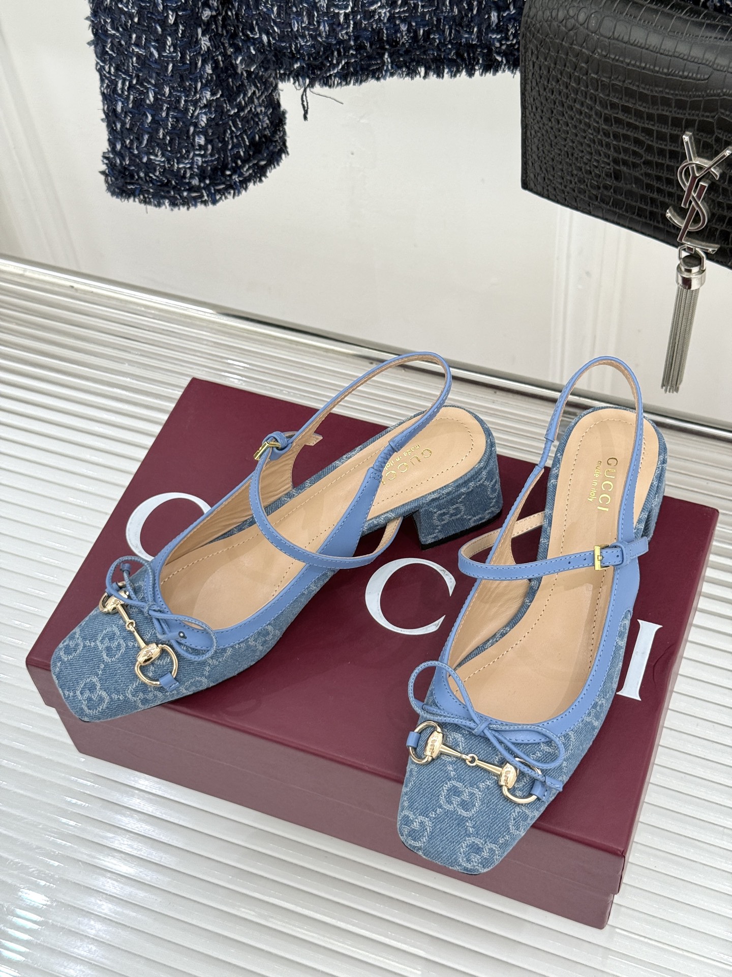 Women's Gucci Horsebit slingback