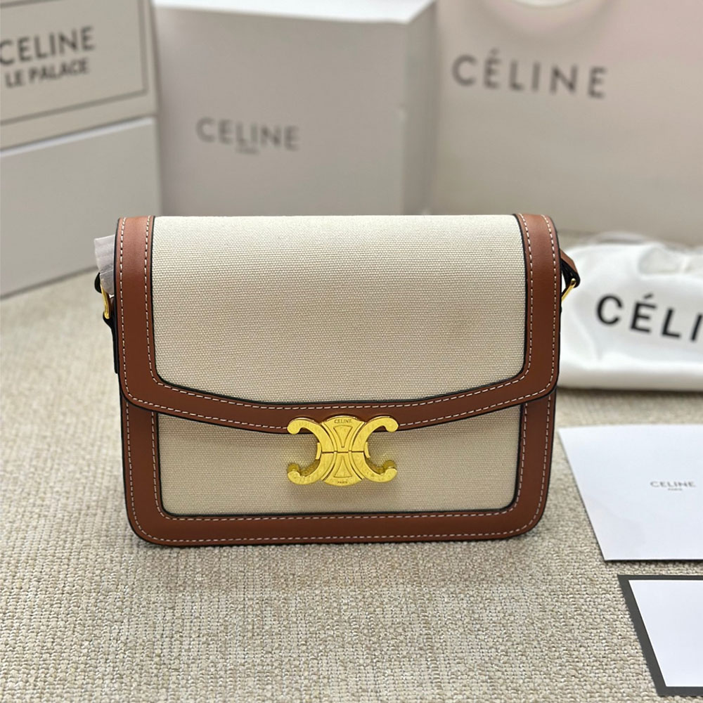 CELINE Triomphe Shoulder Bag Small&Medium