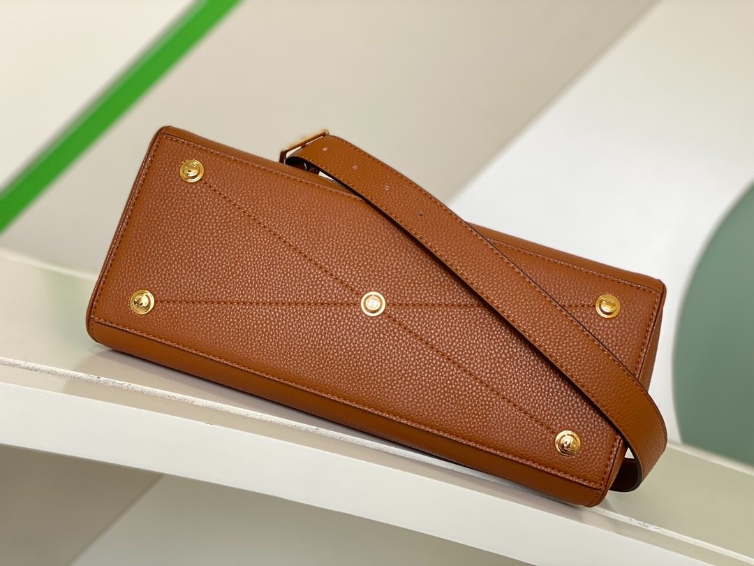 Louis Vuitton LV Vendôme MM Brown Leather Bag