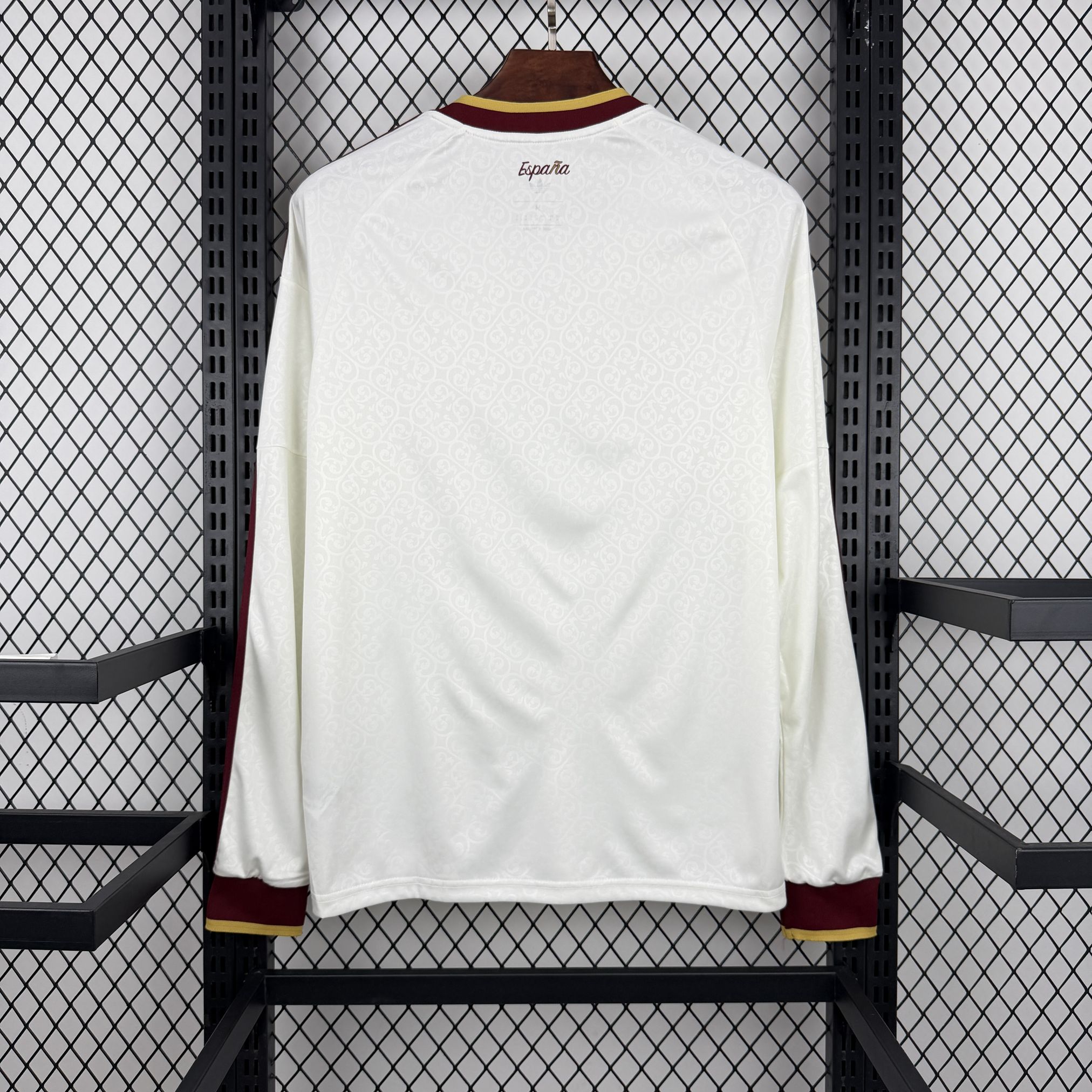 2026 World Cup Spain Away Jersey Long Sleeves S-4XL Fan Version