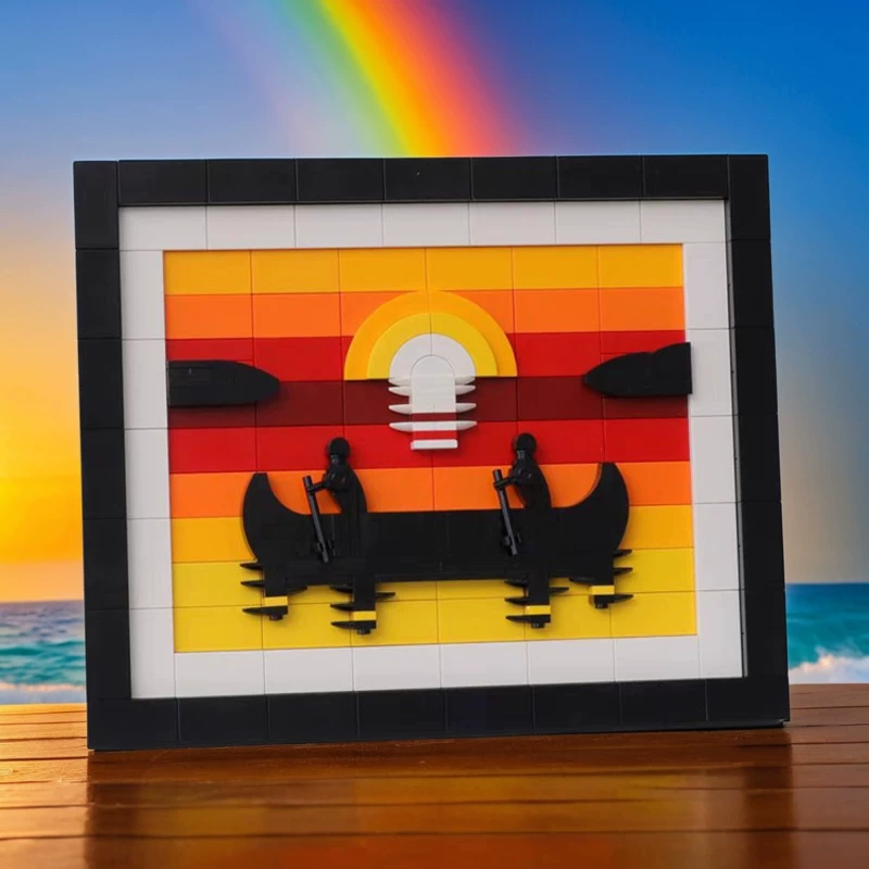 MOC 187605 - Canoe at Sunset