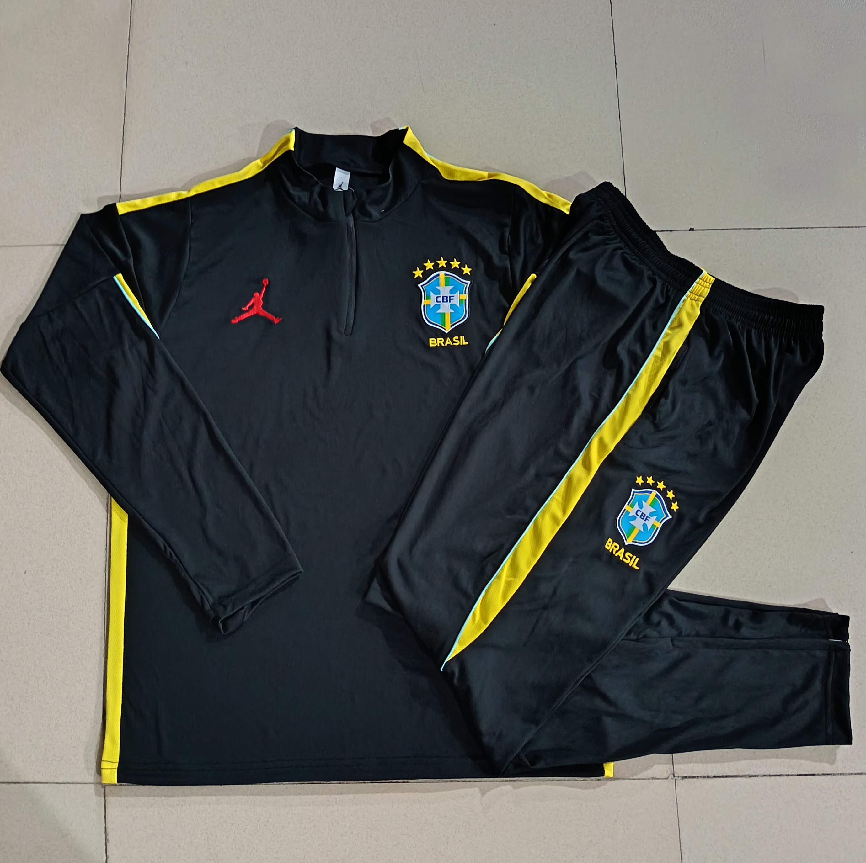 Brazil Kids Training Suit 26/27 | Soc Jersey - Premium Football Jersey