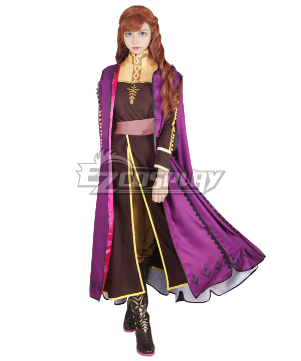 Frozen 2 Anna Cosplay Costume Special Sale