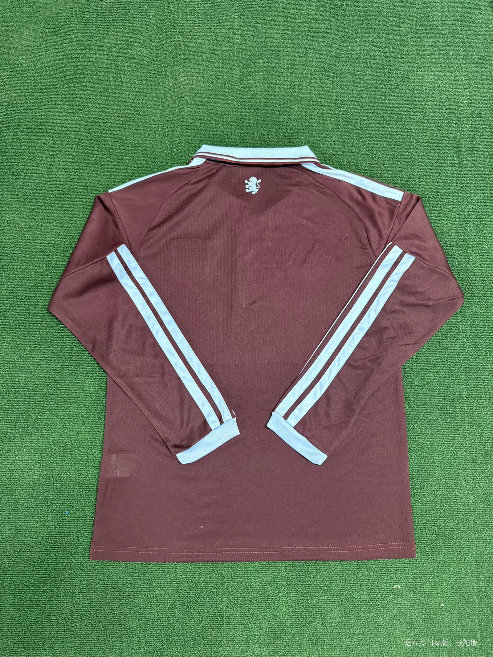 2026-27  Long Levver Aston Villa FC. Red Fans Football Shirt 1:1 Thai Quality
