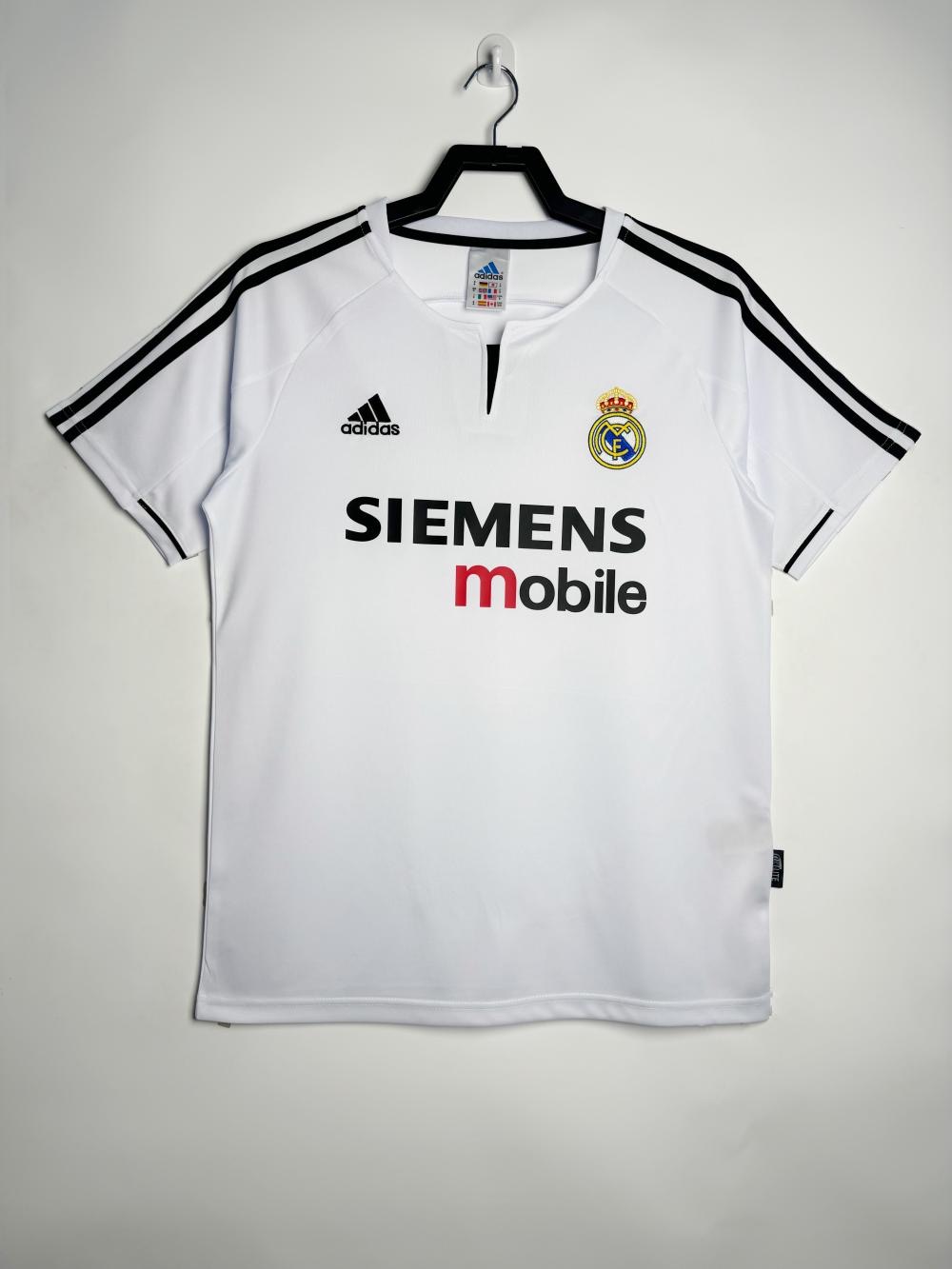 Retro  Real Mαdrid 03/04 Home White