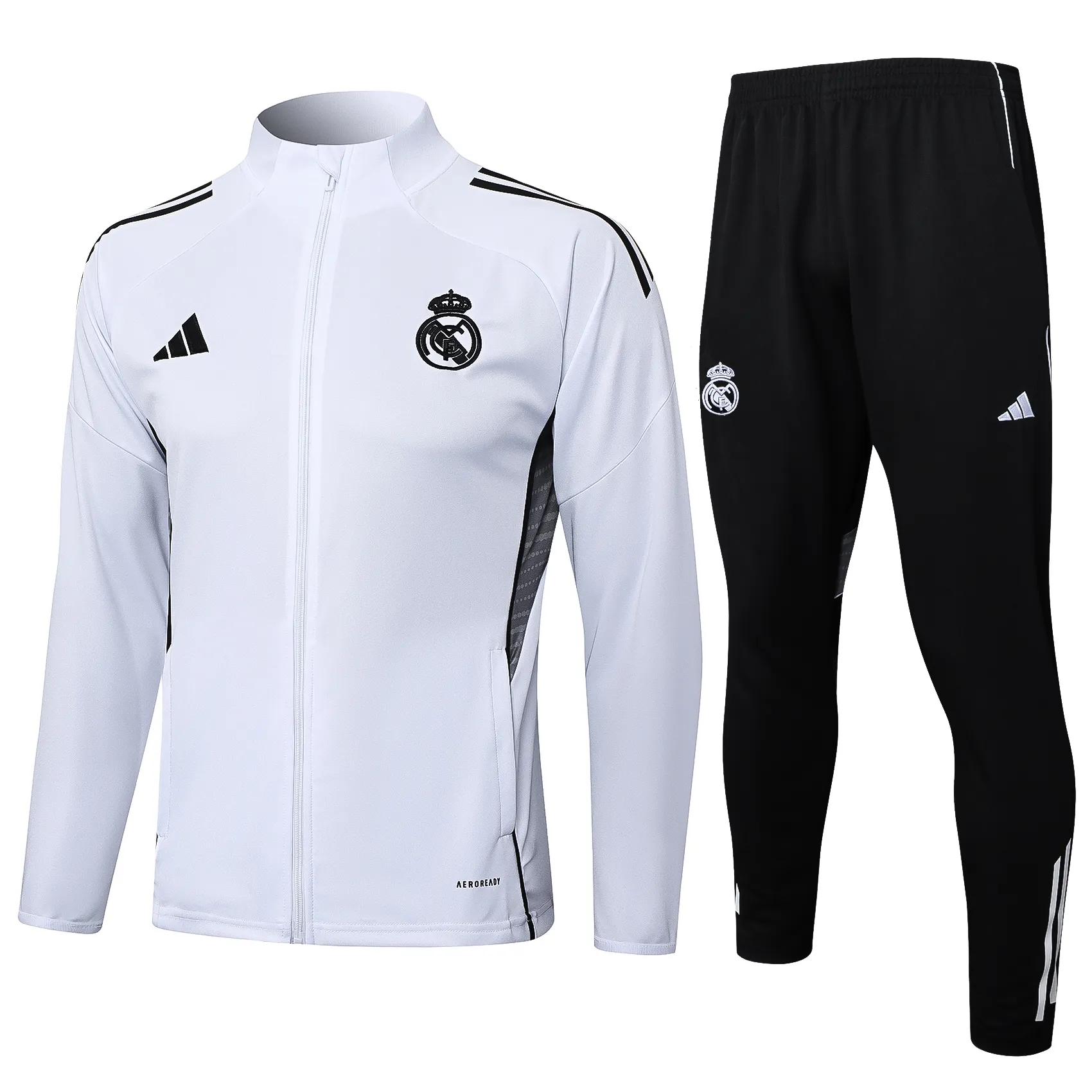 Adult/ Kids Real Mαdrid full zipper training suit A2503