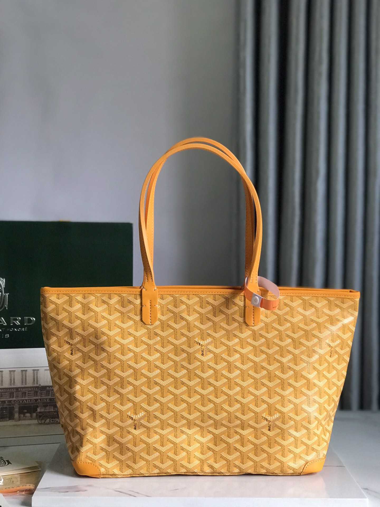 Goyard Saint Louis Artois PM Bag in Yellow